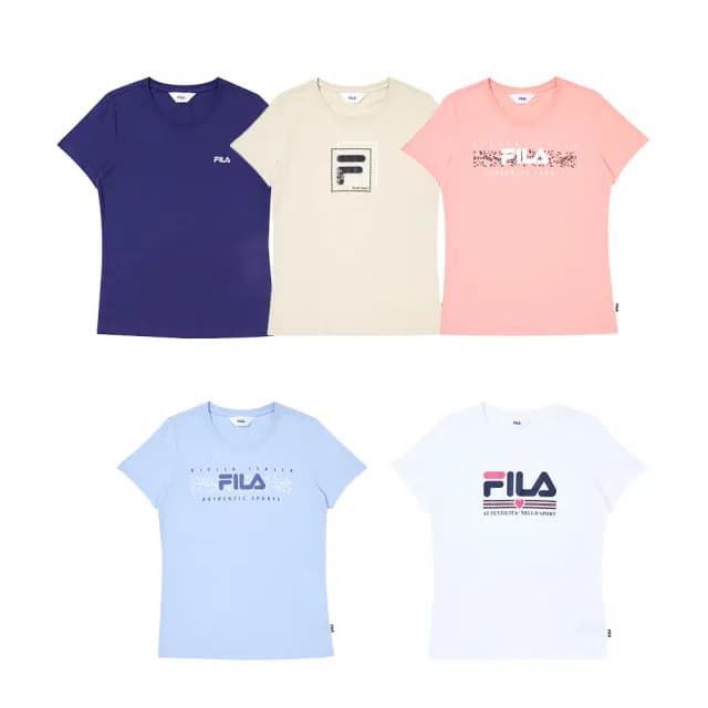 【FILA官方直營】男女款 經典短袖T恤 棉TEE 運動上衣 休閒服(任選)
