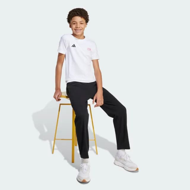 【adidas 愛迪達】MARVEL 蜘蛛人 短袖上衣 T恤 童裝 JM0819