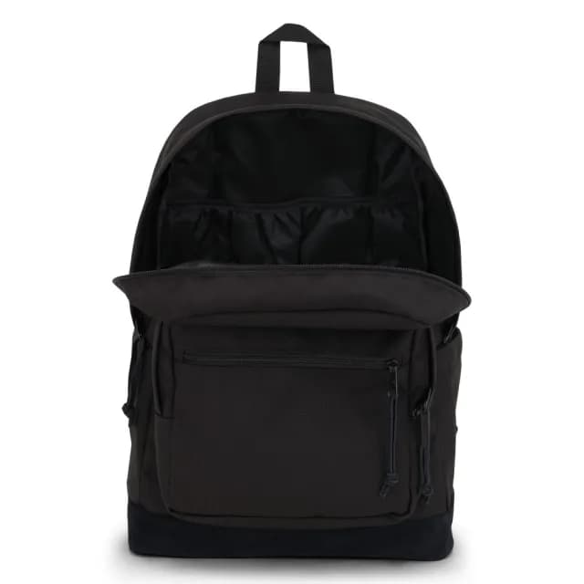 【JANSPORT】父親節禮物 RIGHT PACK 經典後背包 極簡黑(JS0A4QVAGP0)