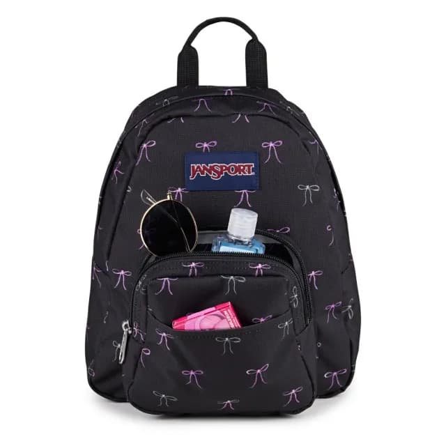 【JANSPORT】父親節禮物 HALF PINT迷你小背包 - 風格黑(JS00TDH6KX0)