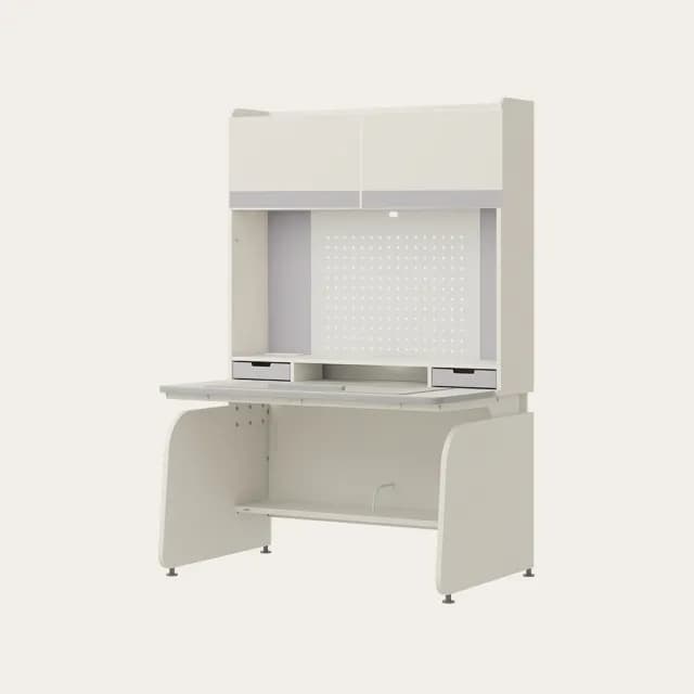 【iloom 怡倫家居】LINKI PLUS 1200型 4層智能型書桌組 螢幕架款(含門板+LED 4色)