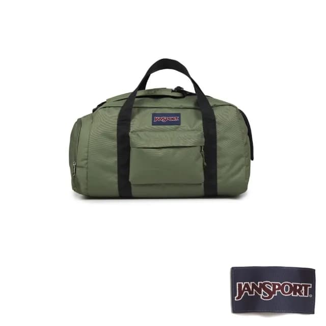 【JANSPORT】情人節禮物 WEEKENDER MEDIUM DUFFEL 多功能中型旅行袋 軍綠色(JS0A85VFKM1)