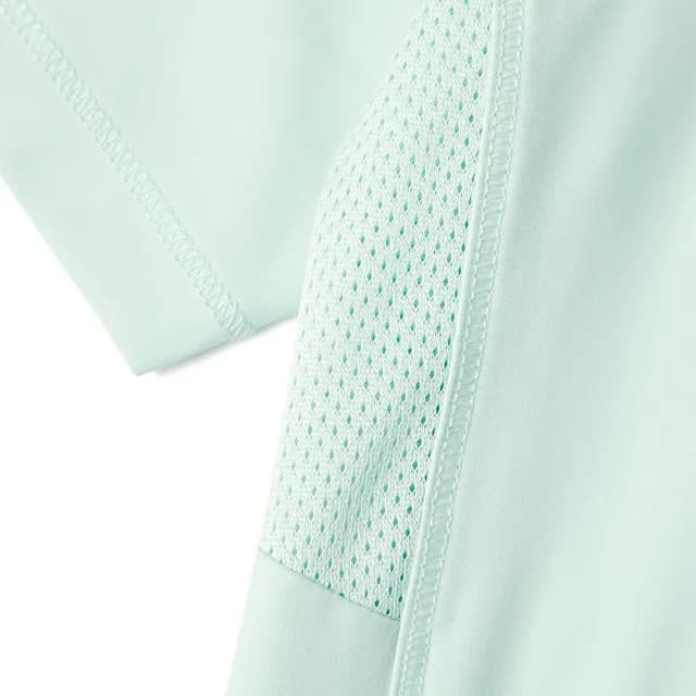 【GIORDANO 佐丹奴】童裝涼感透氣運動短TEE G-MOTION系列(60 冰河綠)
