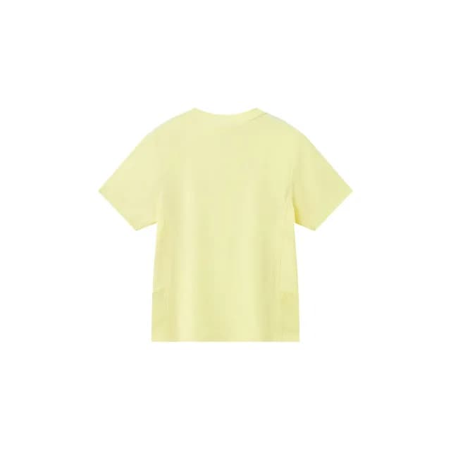 【GIORDANO 佐丹奴】童裝涼感透氣運動短TEE G-MOTION系列(67 蠟黃)