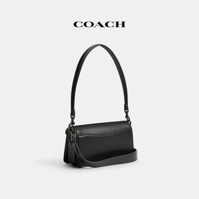 【COACH】蔻馳官方直營 TABBY 20號單肩手袋-V5/黑色(CW917)