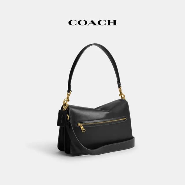 【COACH】蔻馳官方直營 CHAIN TABBY 鏈帶單肩手袋 單肩包 斜背包-多色可選(CY919)