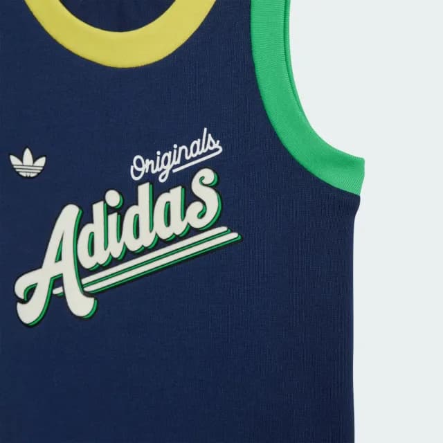 【adidas 愛迪達】運動套裝 背心/短褲 嬰幼童裝 - Originals JC5871