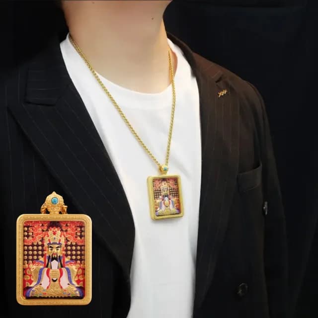 【LEEHER】民族風/大筆進財/招財進寶/財神/護身符/挂件/配件/保平安/男女同款/小禮物/飾品/吊墜/吊飾