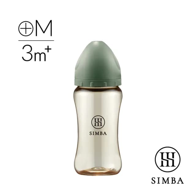【Simba 小獅王辛巴官方直營】蘊蜜鉑金PPSU寬口防脹氣奶瓶270ml(全齡適用)