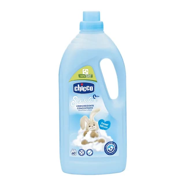 【Chicco 官方直營】超濃縮嬰兒衣物柔軟精1500ml(適用嬰兒/成人衣物)