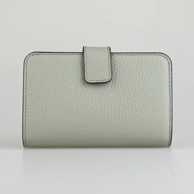 【FURLA 芙拉】FURLA Camelia雙折拉鍊零錢包釦式中夾(龍舌蘭)
