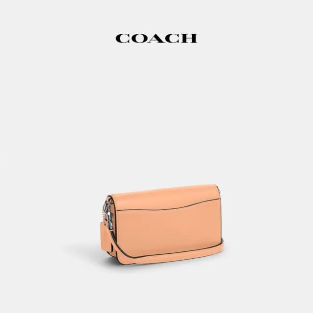 【COACH】蔻馳官方直營 TONI 斜背手袋-SV/褪胭脂粉色(CT778)