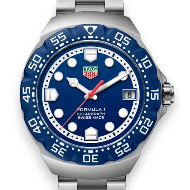 【TAG HEUER 豪雅】F1系列Solargraph太陽能石英腕表x38mm(WBY1112.BA0042)