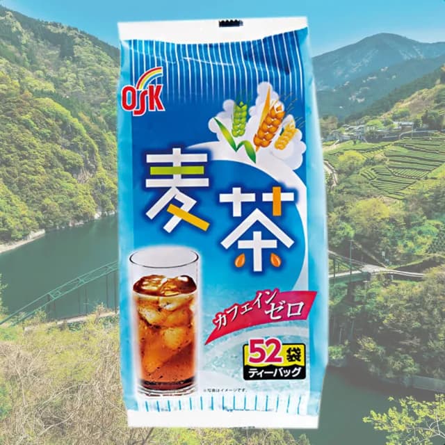 【OSK】三袋入 日本直送國產大麥原裝進口麥茶 冷泡熱泡熱沖冷沖茶涼茶熱茶(消暑消熱解渴降火氣茶包)