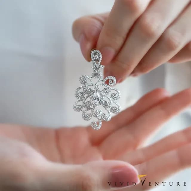 【Vividventure 亞帝芬奇】閃耀情人節 禮物 GIA 1克拉 DSI1 天然鑽石 鑽石 耳環 璀璨豪華(18K金台)