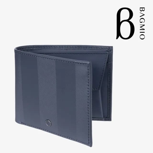 【BAGMIO】情人節禮物 真皮包包  牛皮4卡零錢包短夾(熱賣商品)