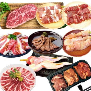【約克街肉舖】mo獨家_超值牛豬烤肉9件組(1.3kg±10%/組_中秋烤肉/露營燒烤)