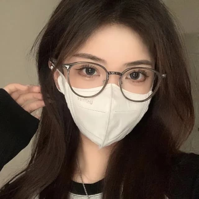 【LEESA】情人節禮物 方圓框眼鏡\無度數眼鏡\眼鏡框\女生眼鏡\顯臉小\素顏眼鏡\圓臉適合\眼鏡\透明框眼鏡\