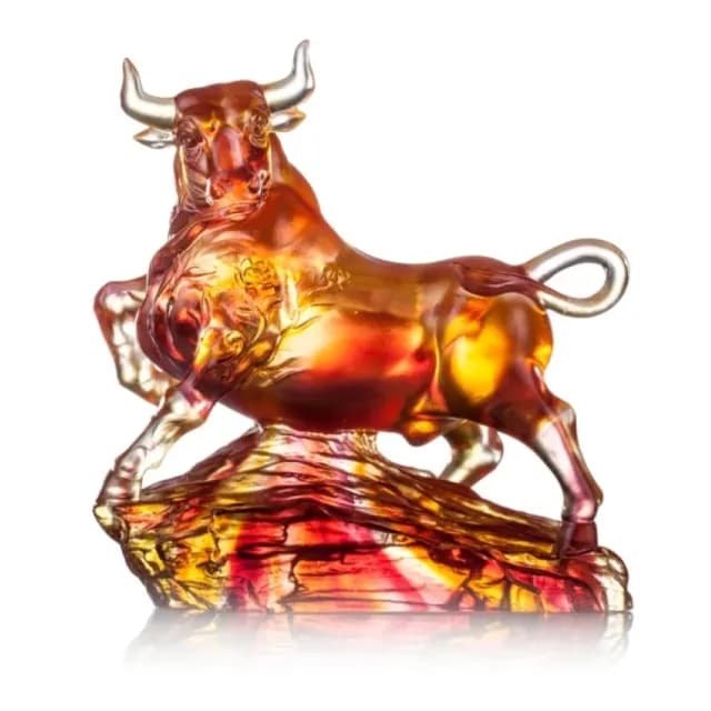 【琉璃工房 LIULI】東風帶來錦繡美 入厝禮/轉任/開店禮物(送禮/琉璃/禮物/水晶/藝術品/禮贈/企業)