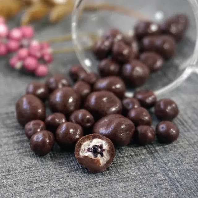 【巧克力雲莊】藍莓黑巧克力球45gx3盒組