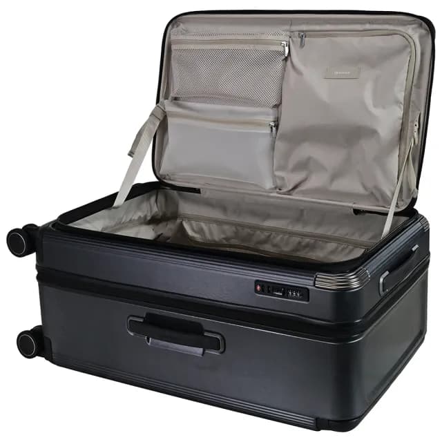 【eminent 萬國通路】官方旗艦館 - 28吋 Vista 上掀式煞車輪防爆拉鍊箱 KK75(共三色)