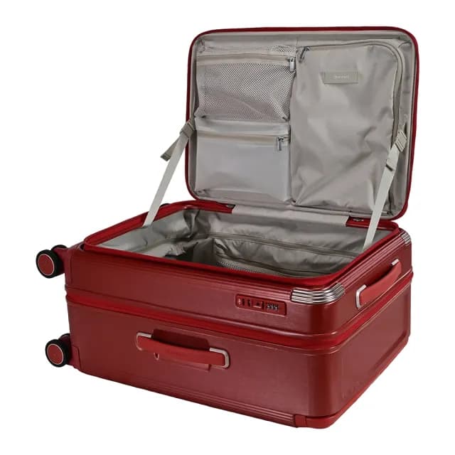 【eminent 萬國通路】官方旗艦館 - 24吋 Vista 上掀式煞車輪防爆拉鍊箱 KK75(共三色)