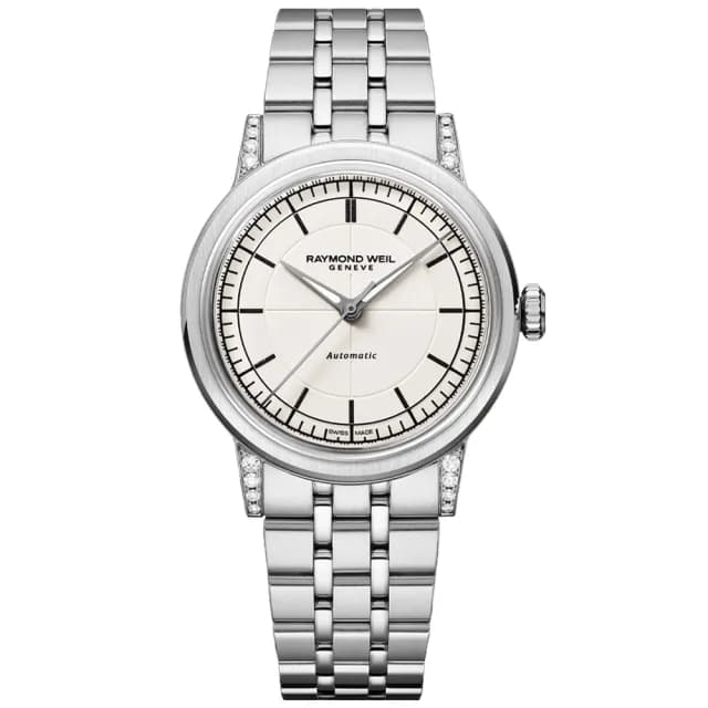 【Raymond Weil 蕾蒙威】Millesime 復古系列 經典機械腕錶 35mm 情人節 禮物 送禮 推薦(2125-STS-64001)
