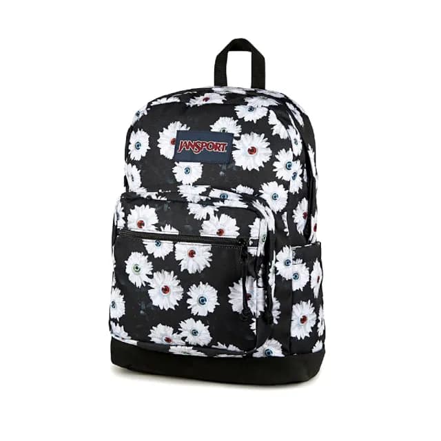 【JANSPORT】情人節禮物 後背包 Right Pack 瞳花色 小花 28L 15吋筆電包 側面水瓶口袋 書包(JS0A4QVALJ8)