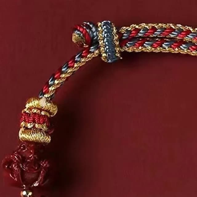 【KT DADA】雙11 十二生肖 生肖手鍊 三合生肖 本命年 紅繩 開運  招財納福 保平安 硃砂手鍊 手
