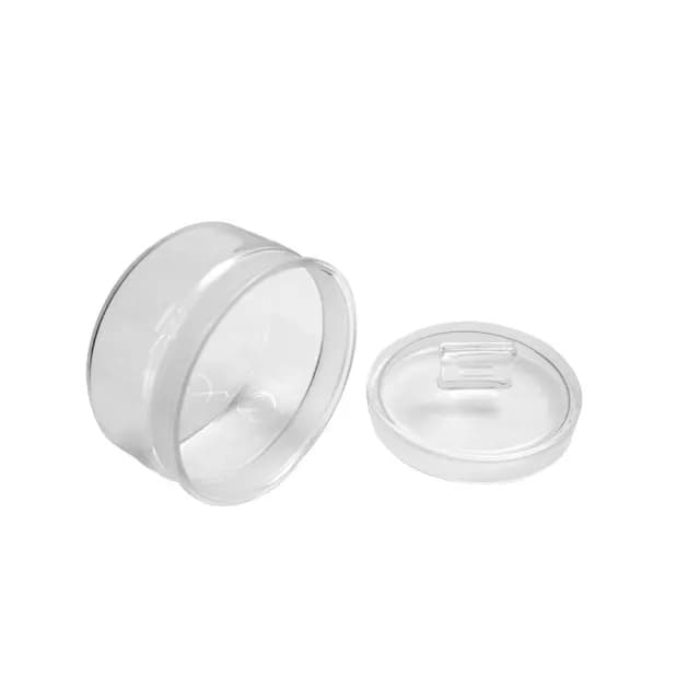 【一沐生活】2入 迷你分裝瓶 樣品瓶 首飾展示 玻璃糖果罐 玻璃分裝瓶 165-GWB7040(容器罐 秤量瓶 擴香瓶)