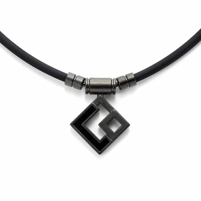 【Colantotte 克郎托天】限時搶購!TAO系列 AURA 磁石項鍊 消光黑(紳士質感滿分)