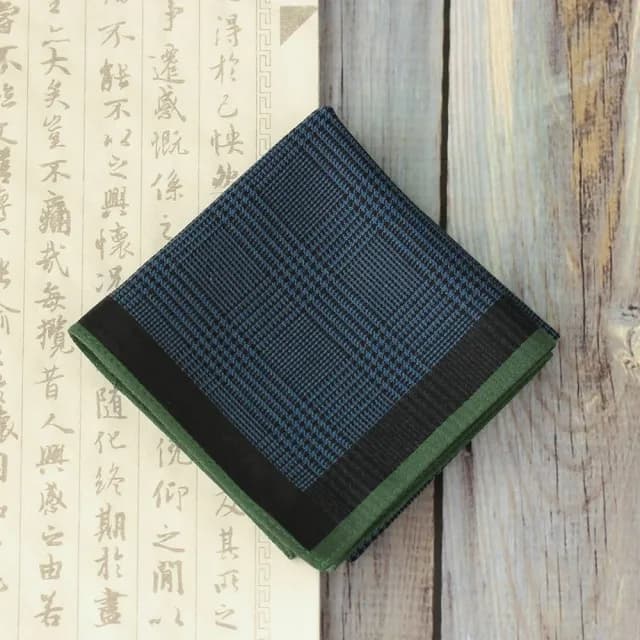 【巴黎精品】現貨秒發 手帕禮盒純棉方巾單入(古風吸汗夏季經典父親節生日禮物男配件27款p1ae1)