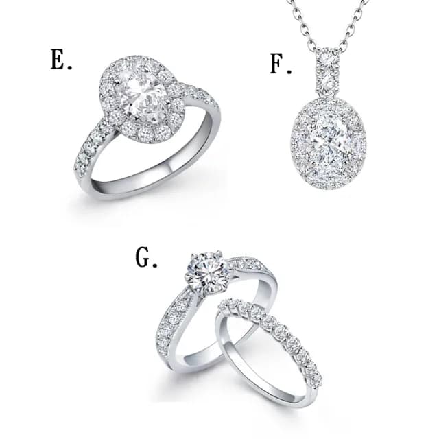 【ID】買一送一 IGI 1.6克拉 D VS1 鉑金台鑽石戒指/項墜-任選 送天然珍珠耳環(培育鑽石 配鑽60分以上)