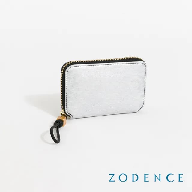 【ZODENCE 佐登司】PAINTING進口真皮印象藝術卡片零錢包(多色/真皮/2025新款上市)