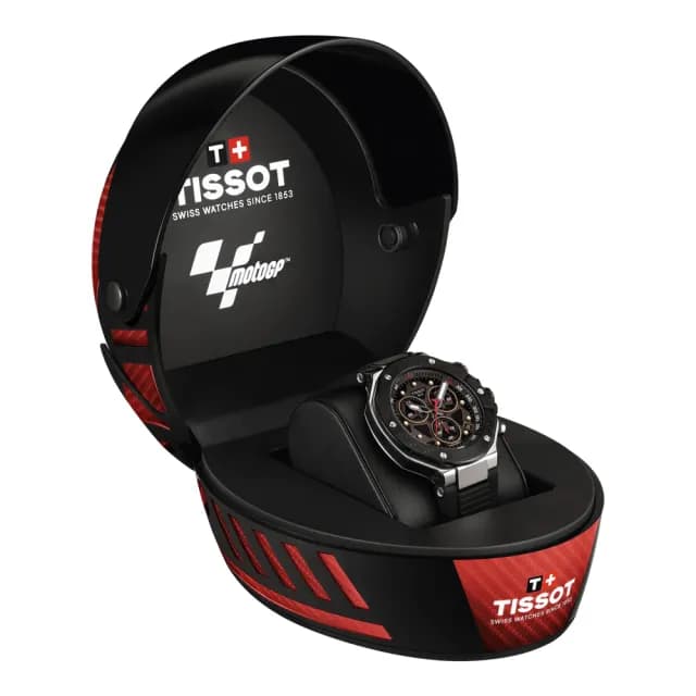 【TISSOT 天梭】T-RACE 競速系列 MotoGP 計時腕錶 畢業禮物 送禮 推薦(T1414172708100)