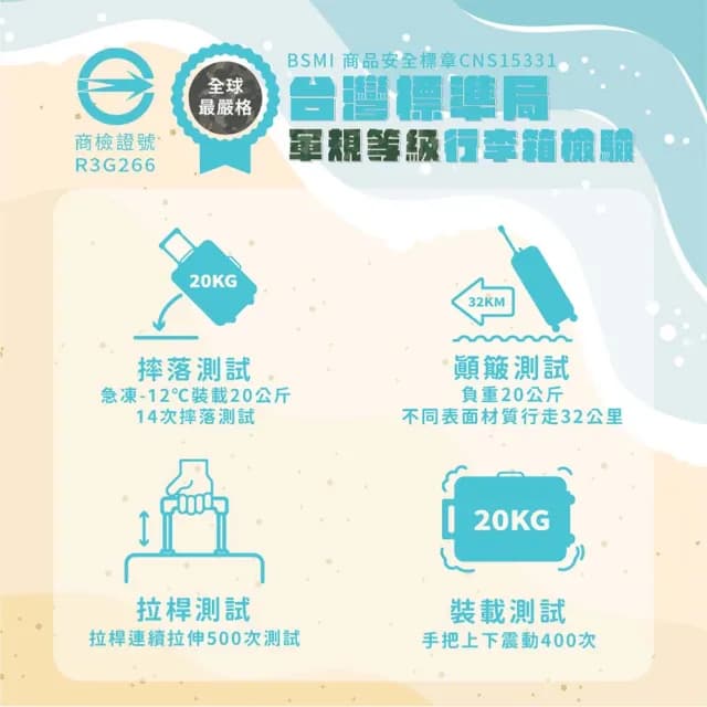 【路比達】多巴胺20吋升級版行李箱(杯架升級 USB充電 側邊掛勾 加厚防撞行李箱)