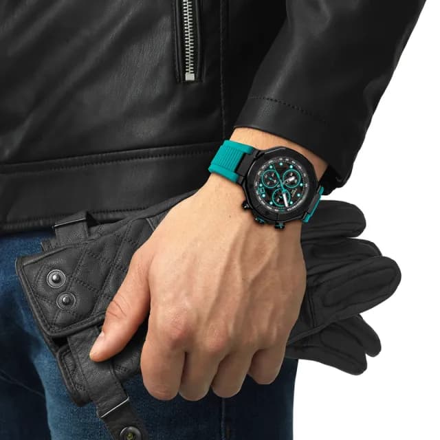 【TISSOT 天梭】T-RACE 競速系列 MotoGP 計時腕錶 畢業禮物 送禮 推薦(T1414173705101)