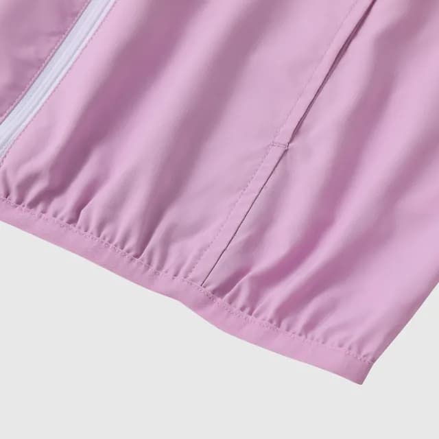 【GAP】兒童裝 Logo印花連帽外套-紫色(675815)