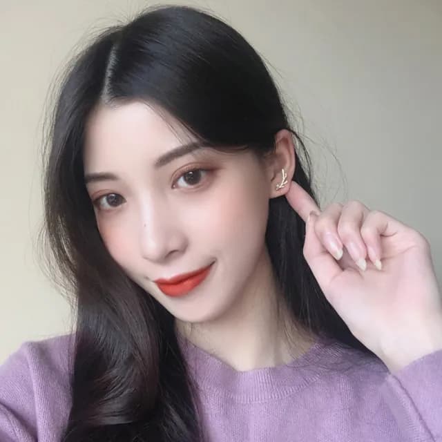 【MISS KOREA】韓國設計細緻枝枒珍珠墜鍊不對稱夾式耳環(無耳洞耳環 耳夾 夾式耳環)