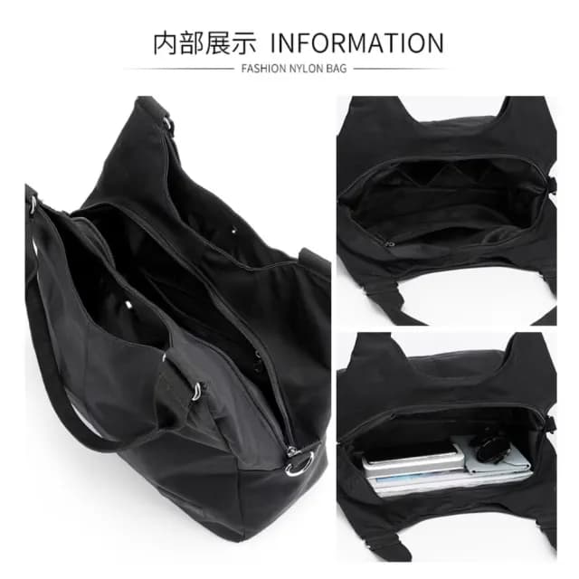 【絕世百搭】父親節禮物 日系簡約休閒多口袋通勤帆布包(大容量 通勤包 大學生書包 腋下包 單肩包 斜背包 托