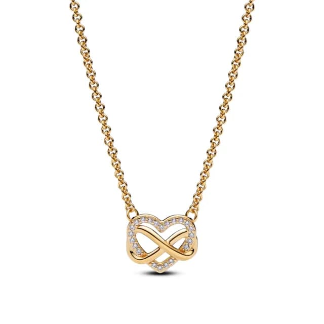 【Pandora 官方直營】無限璀璨愛意項鏈