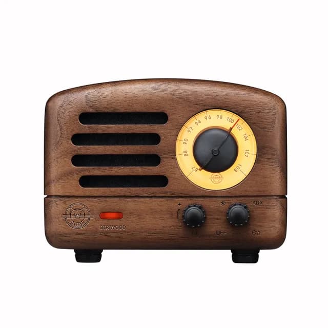 【MUZEN】OTR經典復刻藍牙音響收音機-經典版 胡桃木/玫瑰木(不含原廠保護皮套｜提背帶 聖誕禮物 交換禮物)