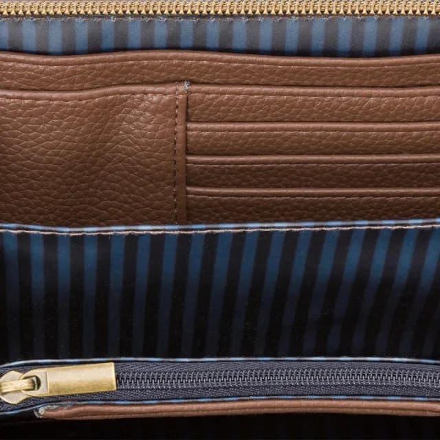 【PIP STUDIO】買一送一。買包送品牌精選提袋│Wally 碎花長夾/錢包-Tutti i Fiori Blue