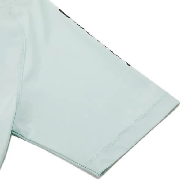 【GIORDANO 佐丹奴】童裝冰涼感抗UV運動短TEE G-MOTION 系列(60 冰河綠)