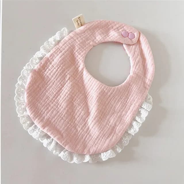 【Lianne baby】女嬰禮物 台灣製韓國布淡藍粉蕾絲髮帶彌月禮盒(週歲禮 嬰兒禮盒 滿月禮 收涎禮)