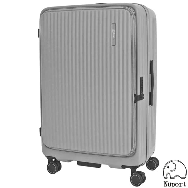 【Nuport 妮柏兒】28吋第四代極致流體系列前開式旅行箱/行李箱(5色可選)