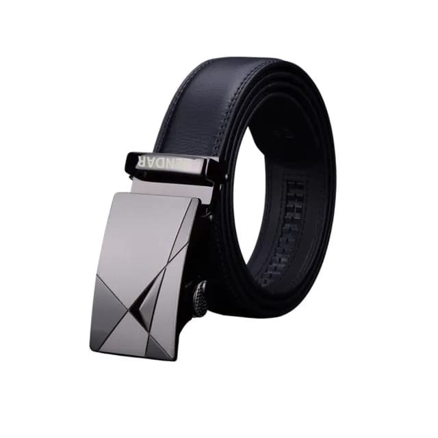 【ZENDAR】限量2折 頂級小牛皮皮革自動扣頭男用皮帶 6804M 全新專櫃展示品(七夕情人節禮物 送禮)