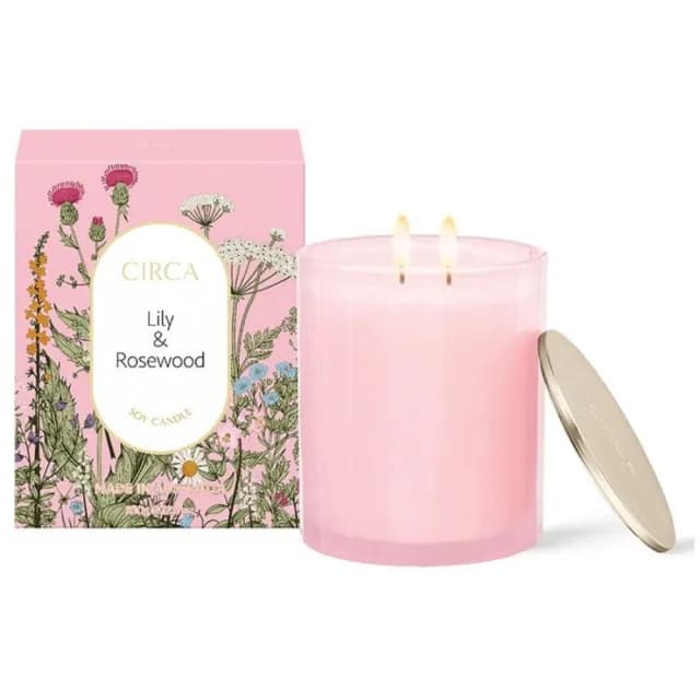 【Circa Home】百合花梨木 大豆蠟燭 350g(限定商品)
