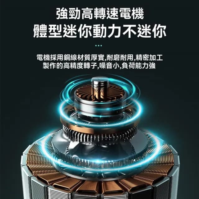 【Ouboo】迷你電動刮胡刀 小巧旅行可攜式電胡刀(剃胡刀 電胡刀 男生禮物 父親禮物)