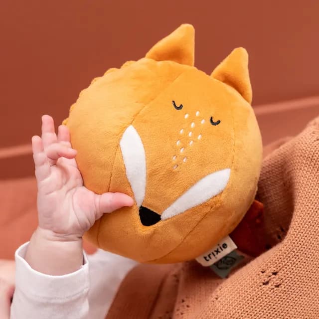 【Trixie 比利時】動物造型搖鈴布球 多款可選(安撫玩具 彌月禮)